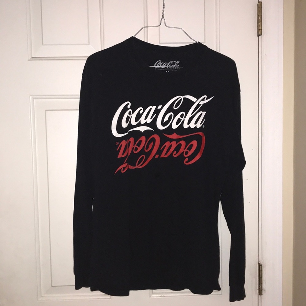 Coca Cola black Long sleeve T-shirt